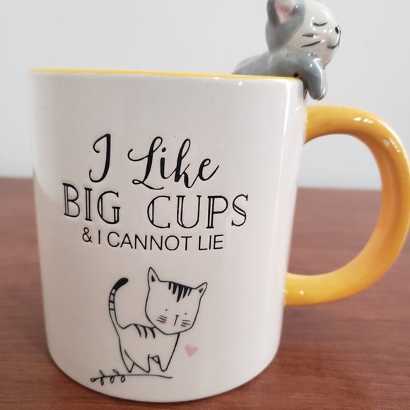 Kitty Cat Mug Novelty Cup Pavilion's Pets Handmade Tea Coffee 2019 Collectable - Picture 1 of 6